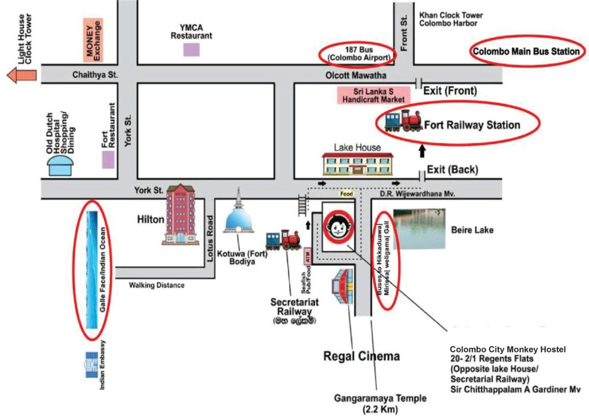 Colombo City Monkey Hostel - main image